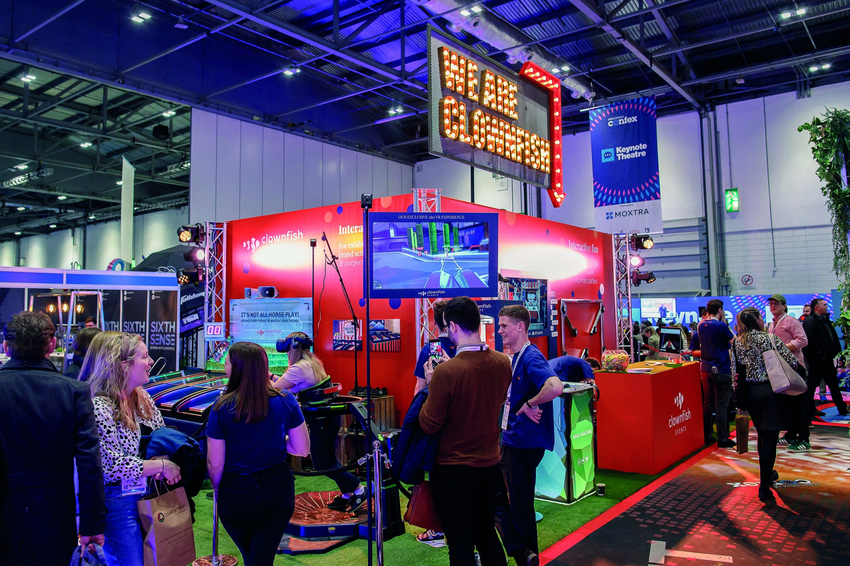 Confex exhibition stand