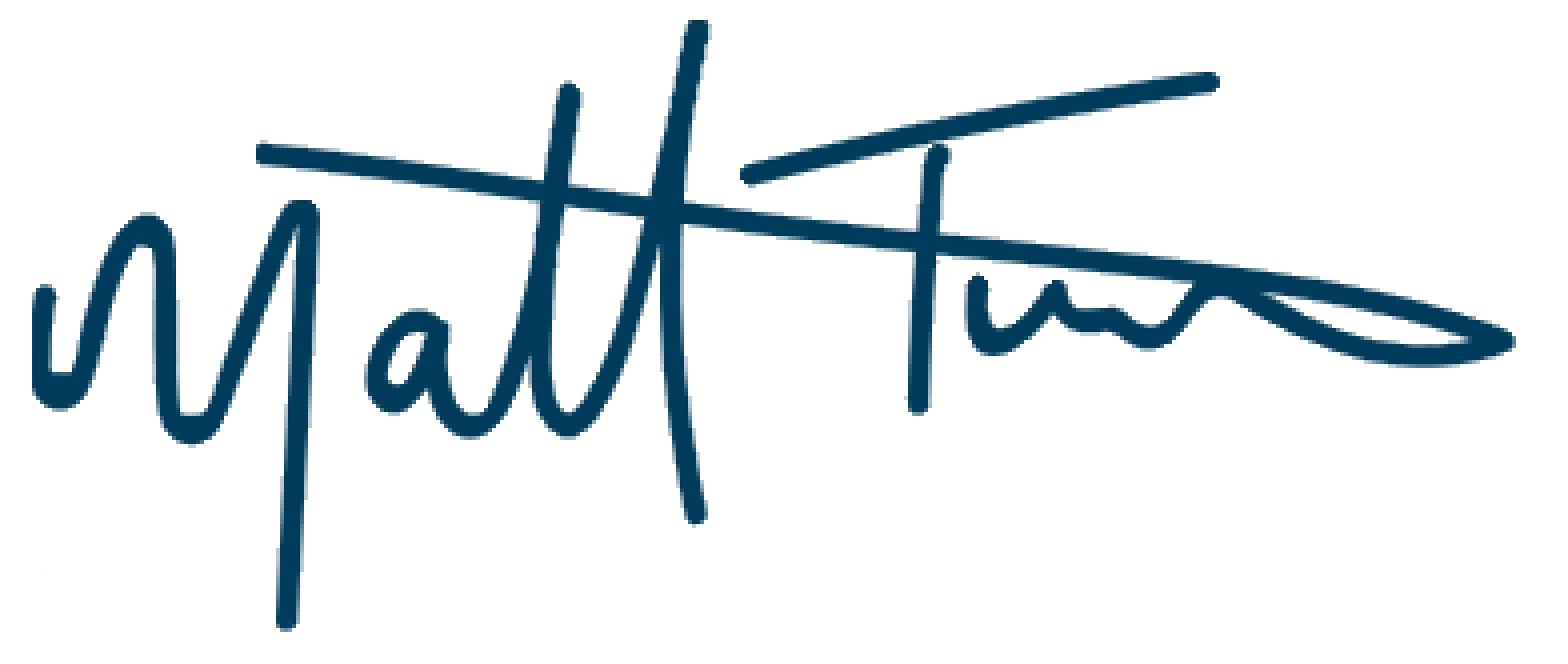 Matt Turner Signature