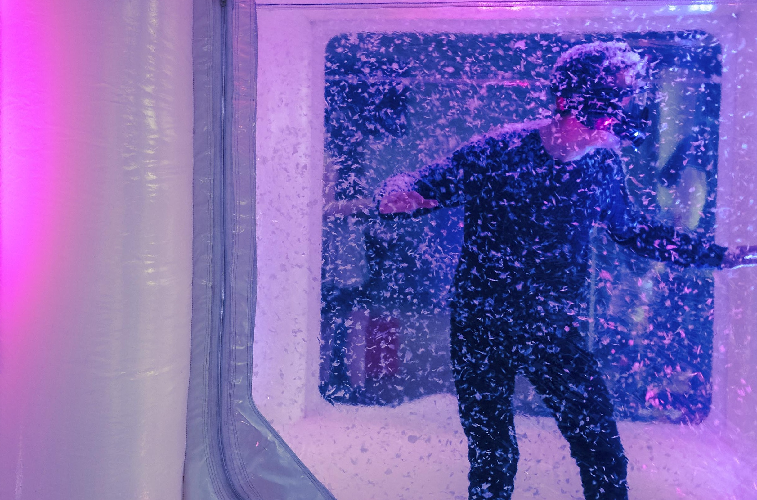Snow Cube Indoor Games Christmas Hire