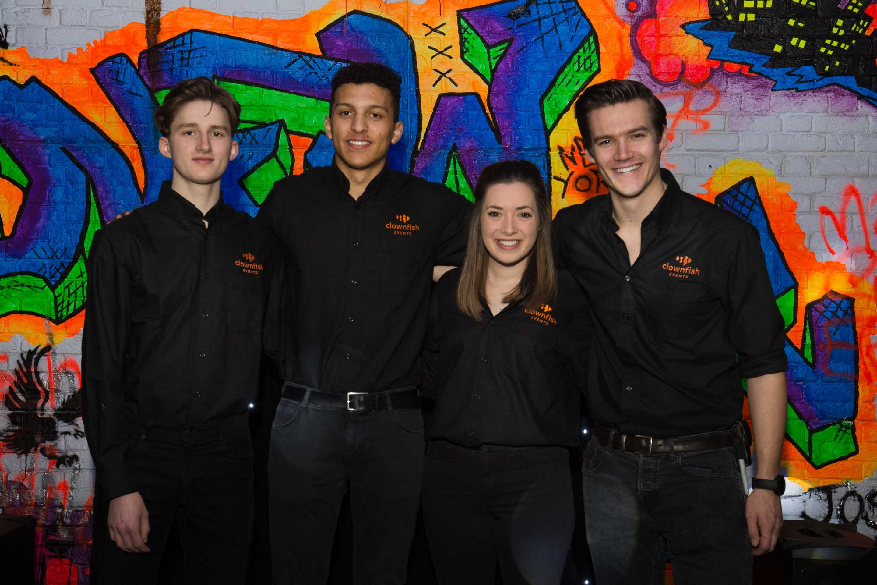 Tom's 18th clownfish team