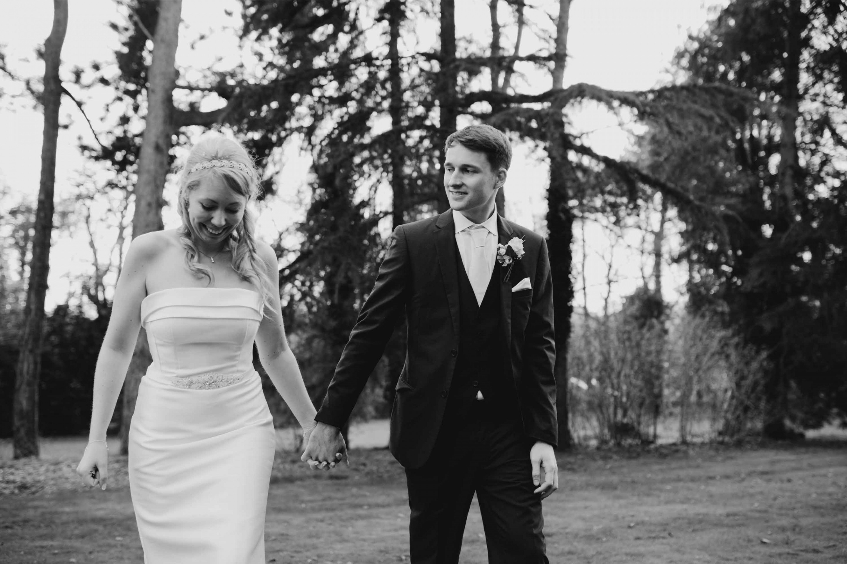 wedding stroll photo