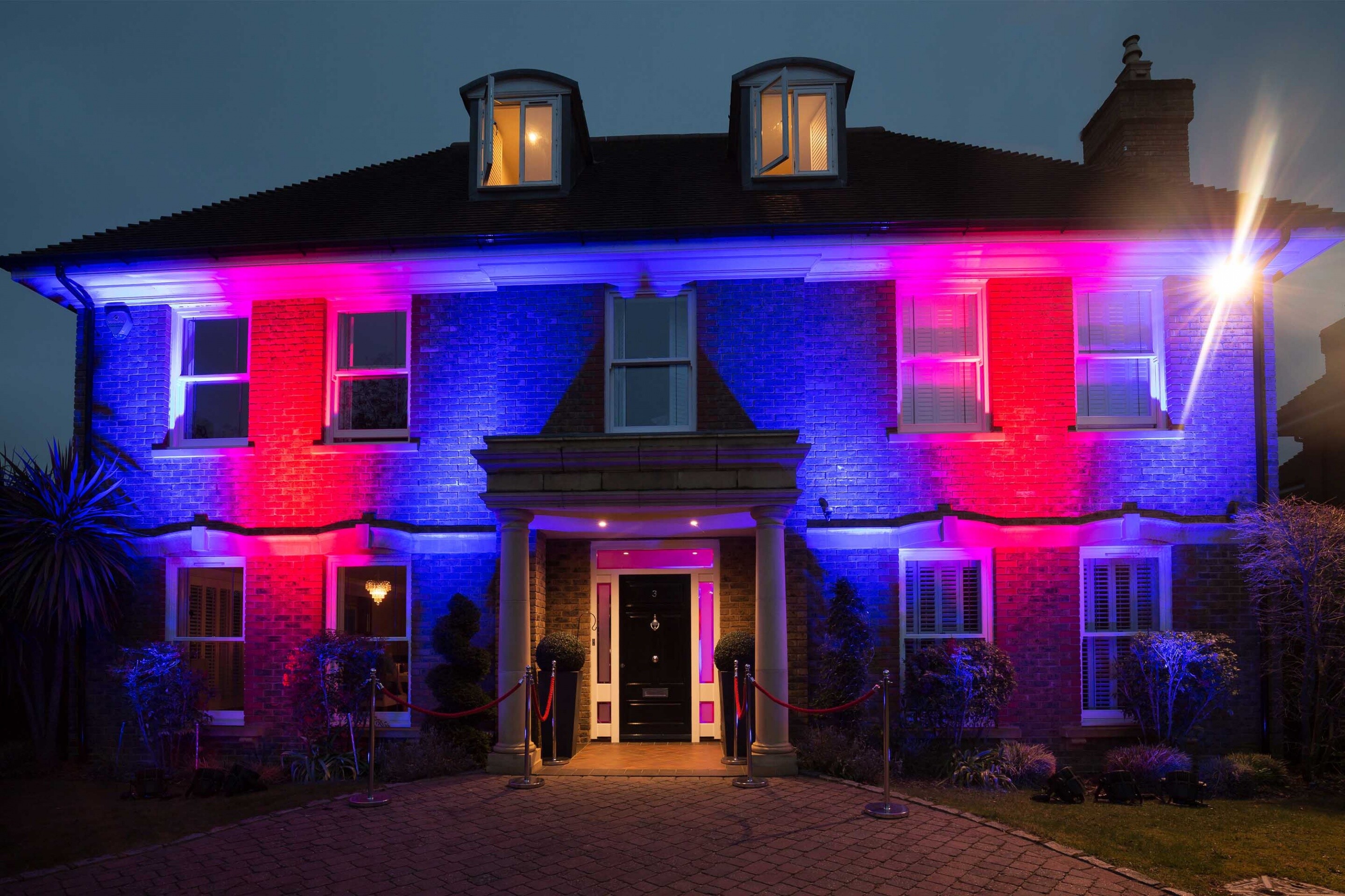 Tom's 18th House lighting