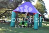 21x21ft Inflatable Shelter | £750+vat. Made by Air Inflatables. Fan incuded. RPII tested. Good condition. inflatable shelter watermarked
