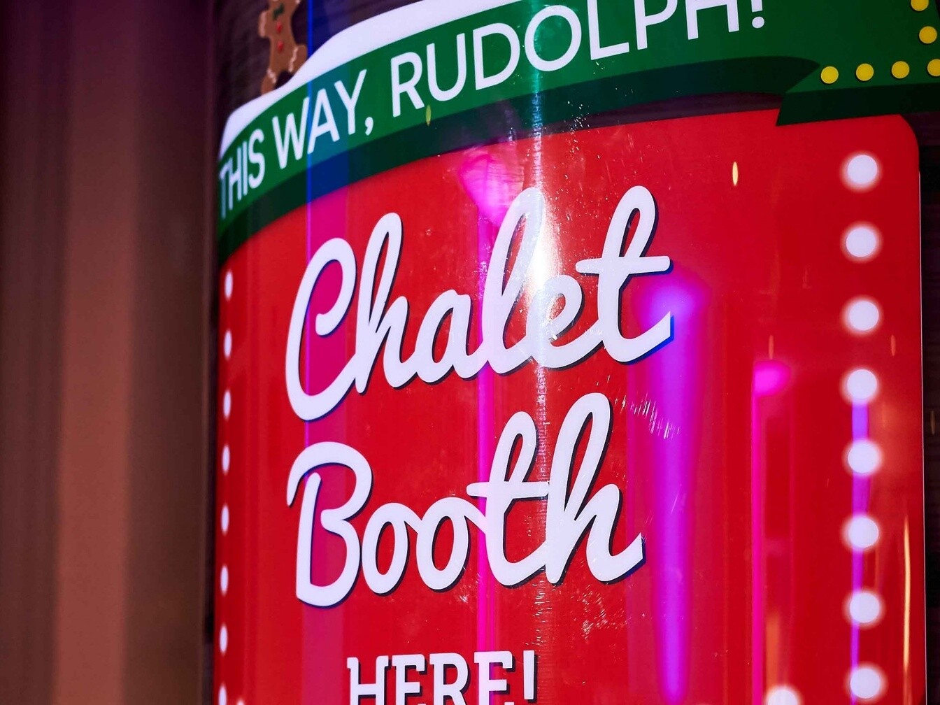 Chalet Booth