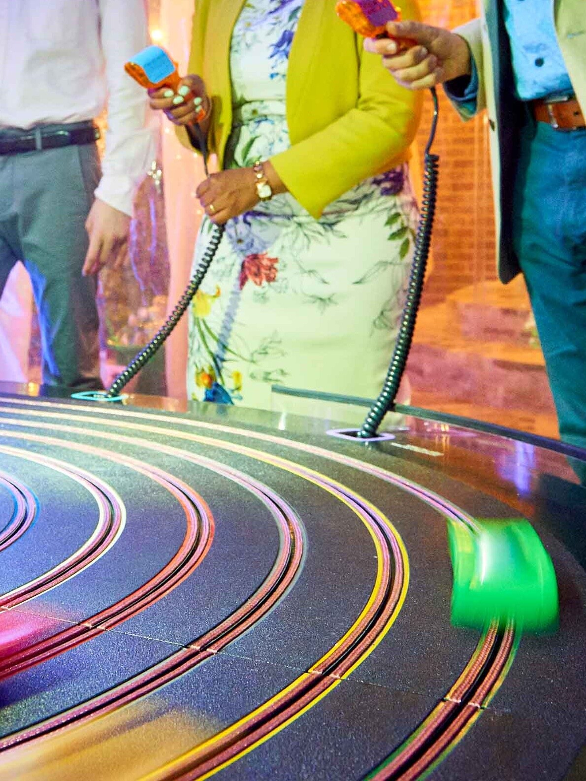 Stephen and Debbie's 50th_Giant Scalextric