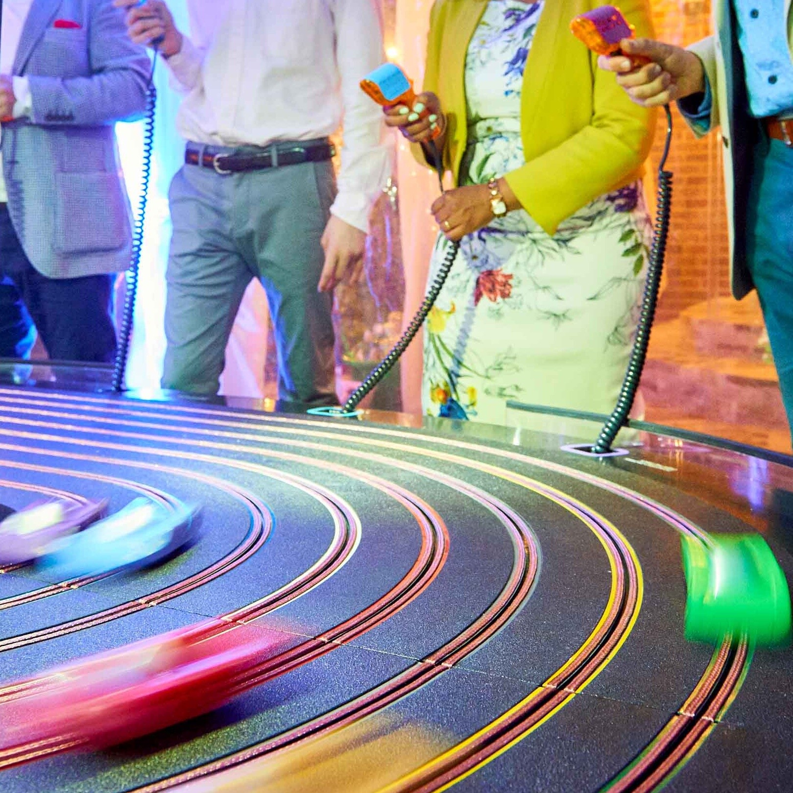 Stephen and Debbie's 50th_Giant Scalextric