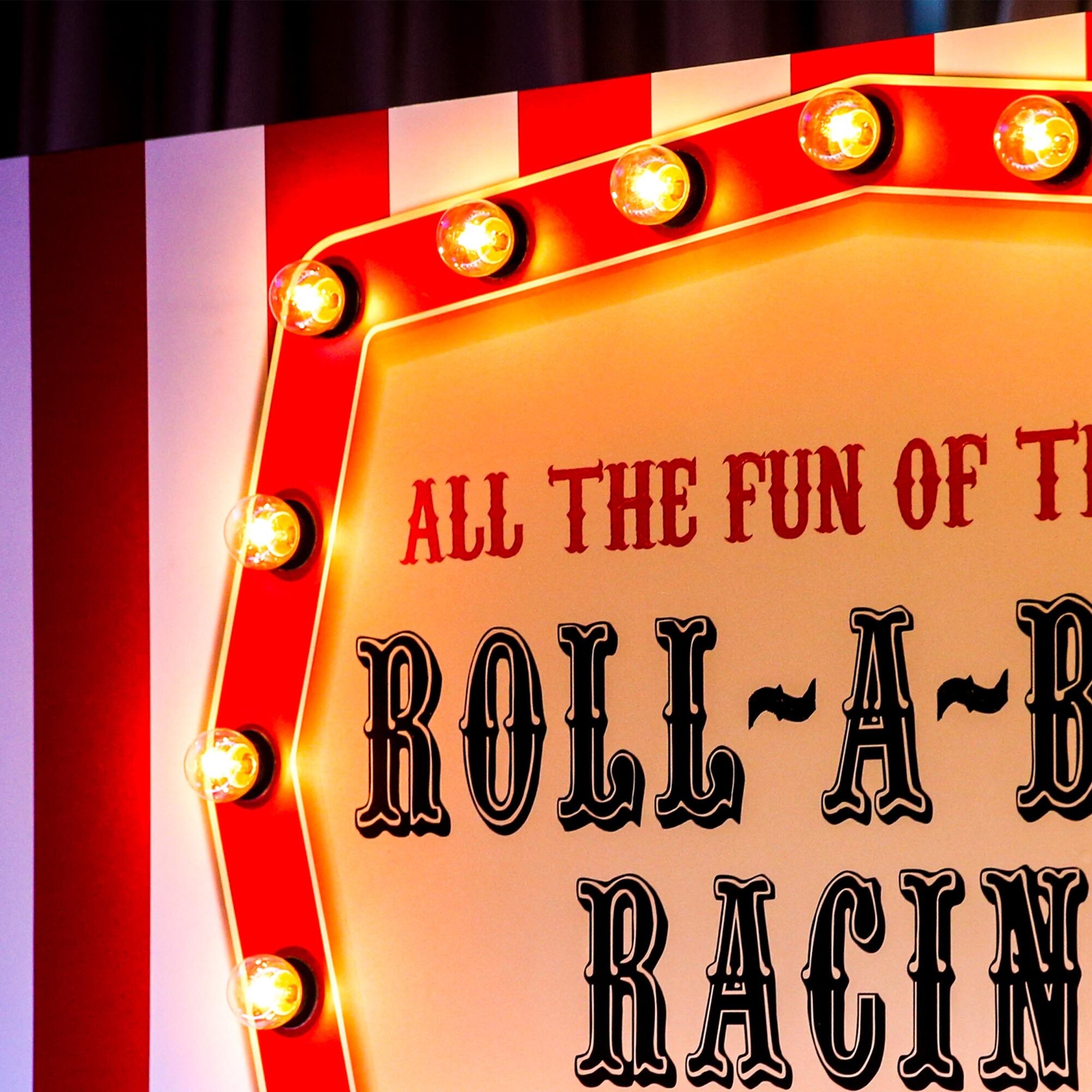Roll a Ball Racing Fairground Game Festoon Events Company London Surrey Woodlands