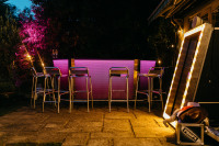 Jonny Edited Illuminated Drinks Bar LED Bar Hire Charlottes Hen Do